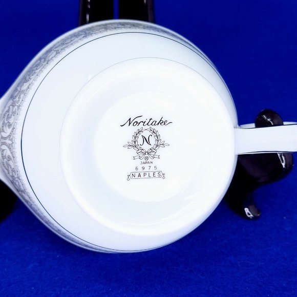 Creamer Noritake "Naples" Fine China 6975 Vintage Discontinued Pattern - Picture 9 of 9